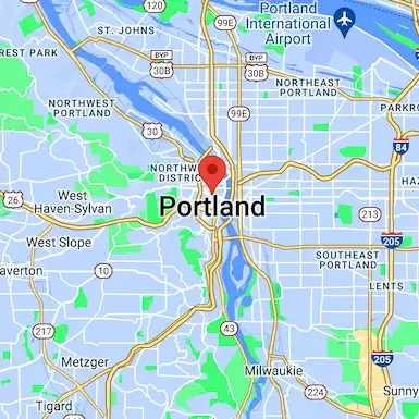 Portland Map